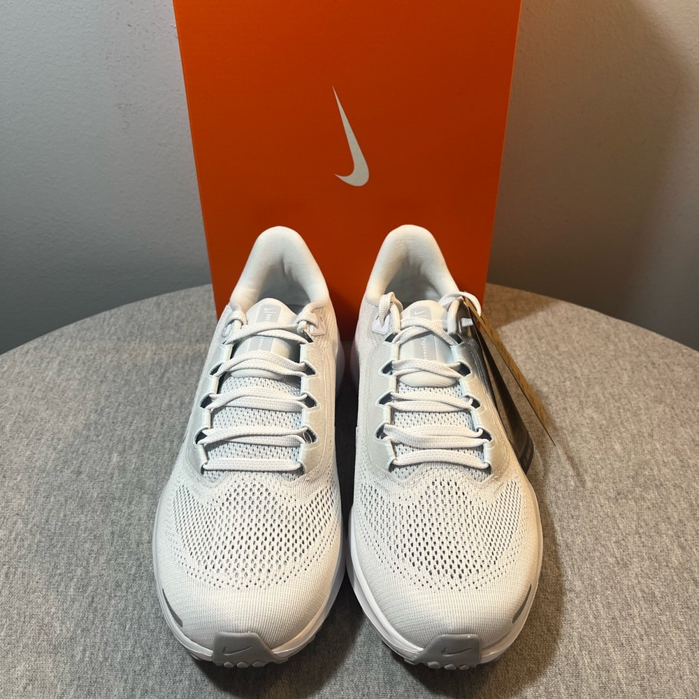 Nike Air Zoom Pegasus 41 White Pure Platinum Running Women's Size 8.5 FD2723 102 - Picture 3 of 11